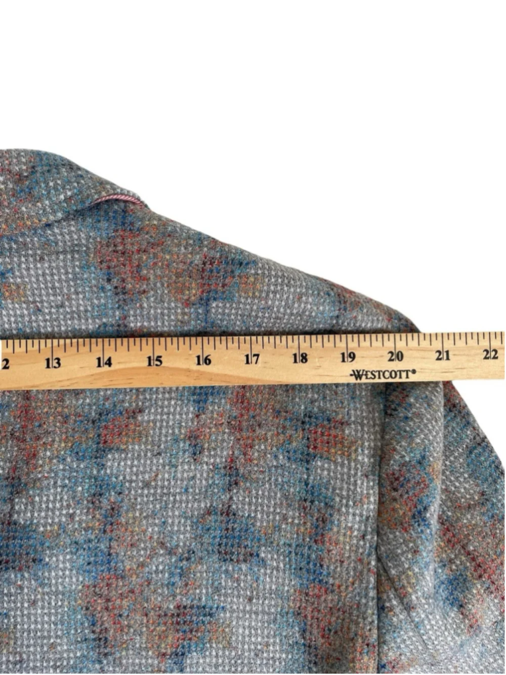 Robert Graham Sport Coat Blazer Men's 46R Tailored Unstructured AOP
